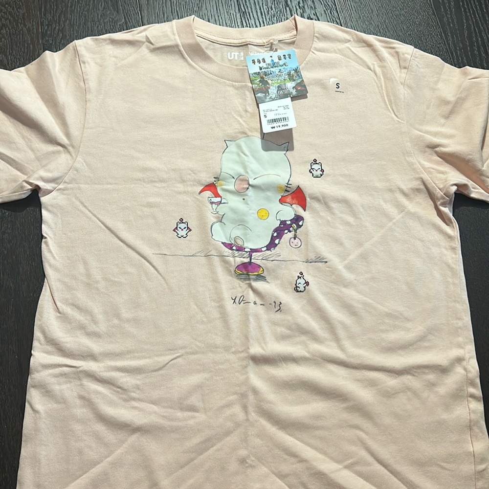 new uniqlo x final fantasy tshirt